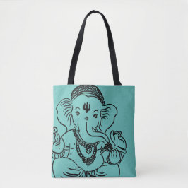 Ganesh ganz über DruckTasche