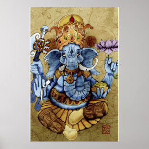 Ganesh Großdruck Poster