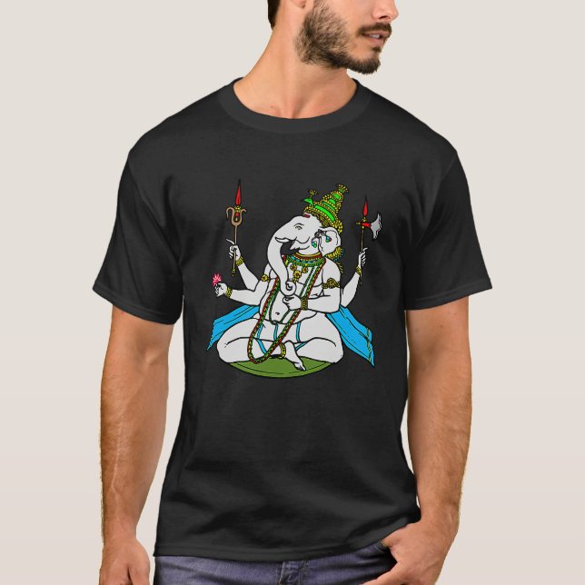 Ganesh Hindu Deity  Ganesha T-Shirt (Vorderseite)