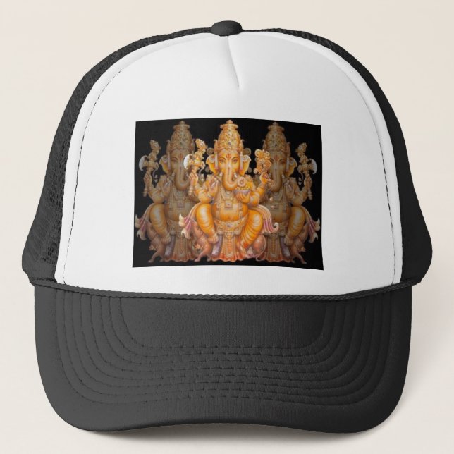 GANESH HINDU-GOTT TRUCKERKAPPE (Vorderseite)