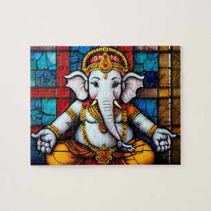 Ganesh Indian God Deity Jigsaw Puzzle