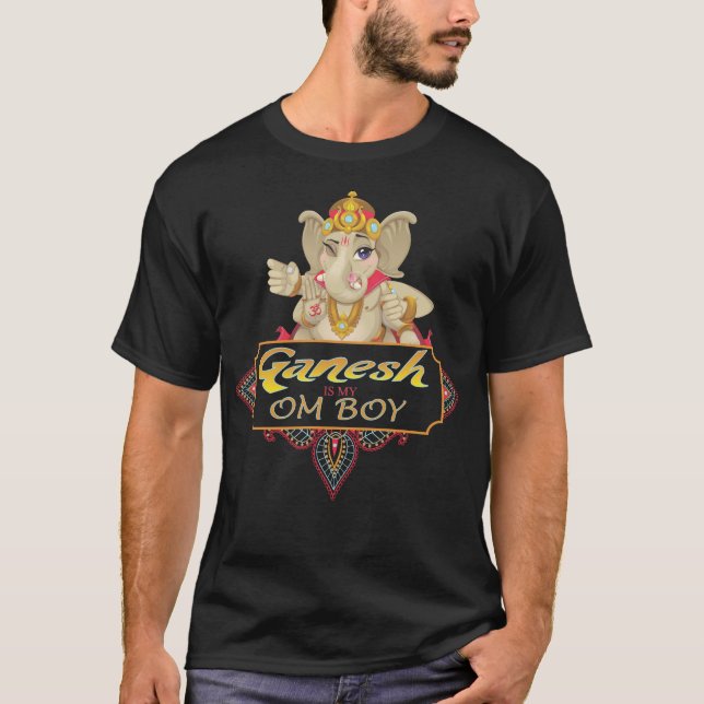Ganesh ist mein OM-Junge T-Shirt (Vorderseite)