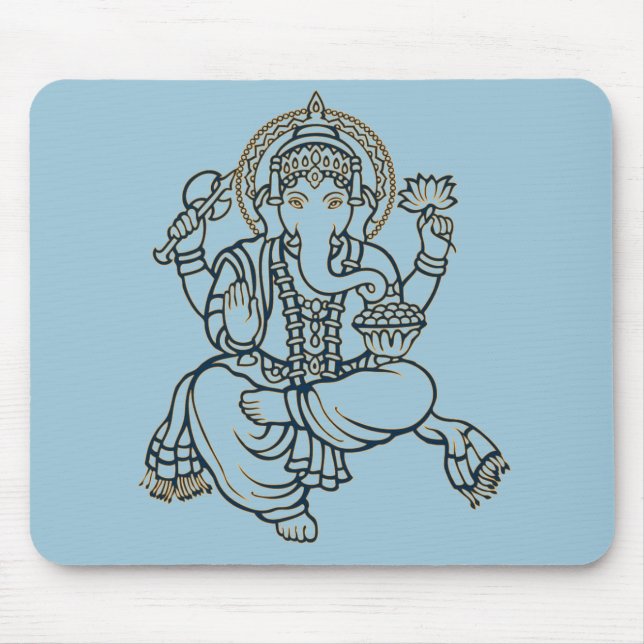 "Ganesh " Mousepad (Vorne)