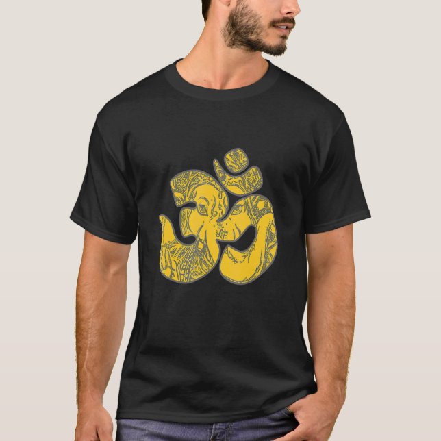 Ganesh OM T-Shirt (Vorderseite)
