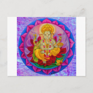 Ganesh Postkarte