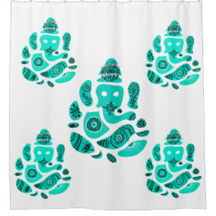 Ganesh Shower Vorhang