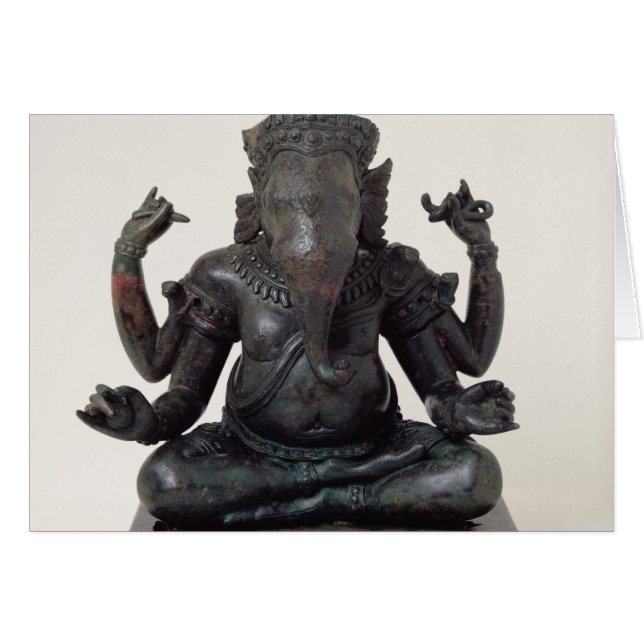 Ganesh, spätes 12th-early 13. Jahrhundert, Angkor (Vorderseite (Horizontal))