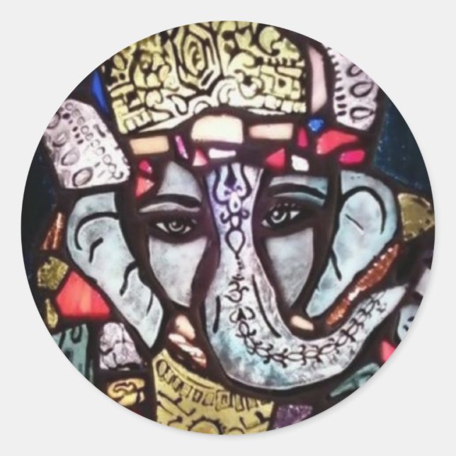 Ganesh Stickers (Vorderseite)
