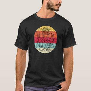 Ganesh-Symbol Yoga Hindu Gott Ganesha Männer Fraue T-Shirt
