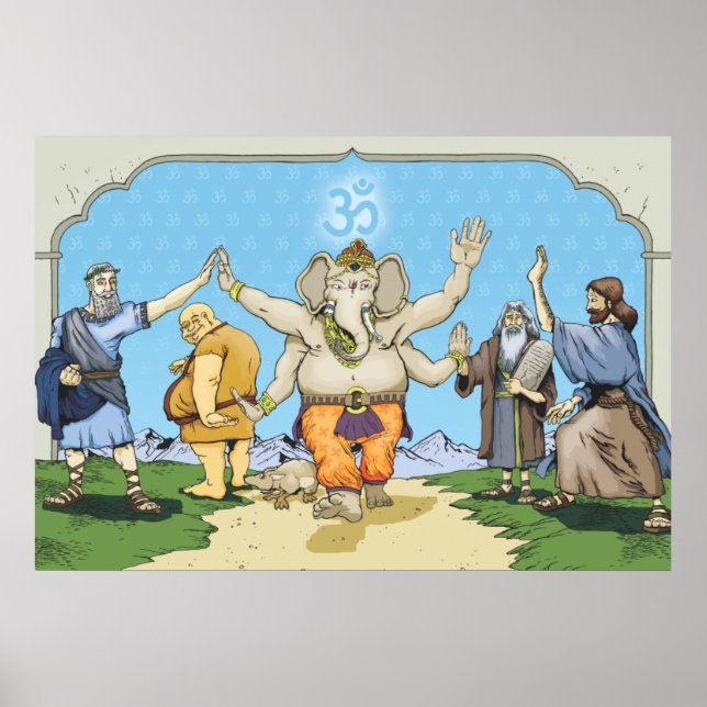 GANESH UND FREUNDE POSTER (Vorne)