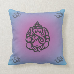 Ganesh Yoga-Kissen blau/lila Kissen