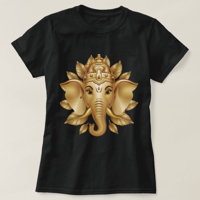 Ganesha 3 Frauen T-Shirt (Design vorne)
