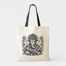 Ganesha Art Elephant Gott des Neuen Beginns Tragetasche
