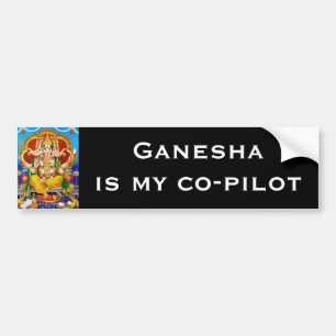 Ganesha Autoaufkleber - Version 4