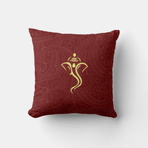 Ganesha Custom Cotton Pillows Kissen