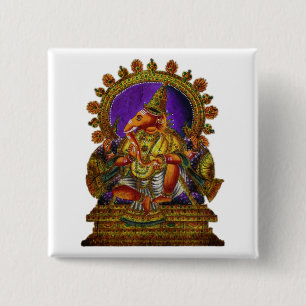 Ganesha Deva antique Erstellen Sie Ihren eigenen Button