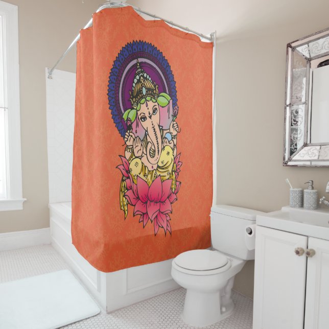 GANESHA - Duschvorhang (Beispiel)