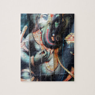 Ganesha Elefant Hindu Erfolgsgott Puzzle