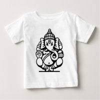 Ganesha Elefant-Nr. 4 (Schwarzes)