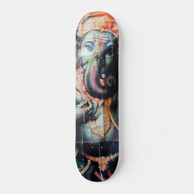 Ganesha elephant Hindu God of success Skateboard (Vorderseite)
