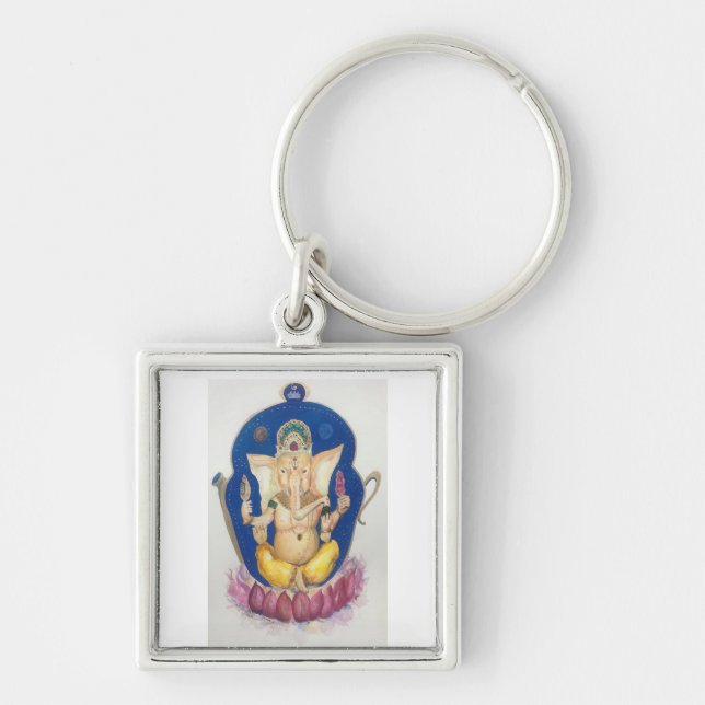 Ganesha Elephant Schlüsselanhänger (Vorne)