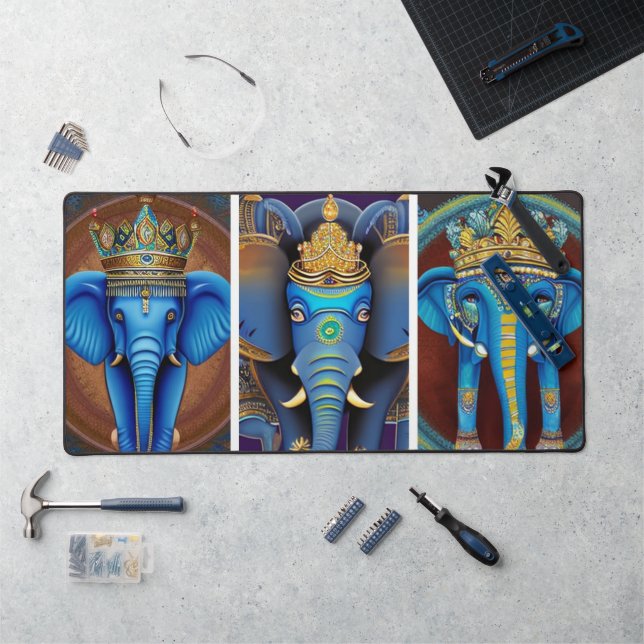 Ganesha, Ganesch, Ganapati-Abbau von Hindernissen  Schreibtischunterlage (Arbeitsplatz)