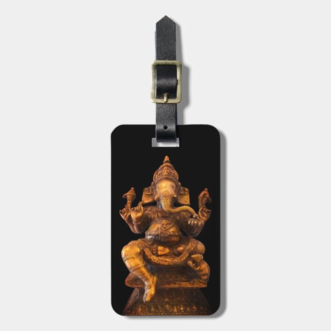 Ganesha Gepäckanhänger (Vorderseite vertikal)