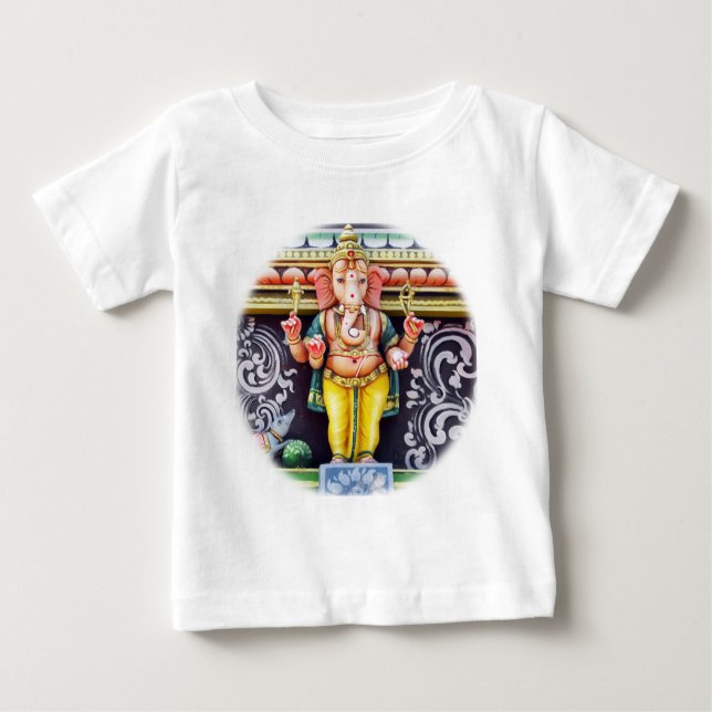 Ganesha God Statue Baby T-shirt (Vorderseite)