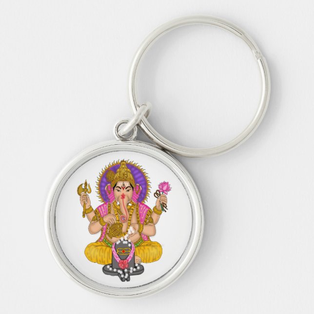 Ganesha Keychain Schlüsselanhänger (Vorne)