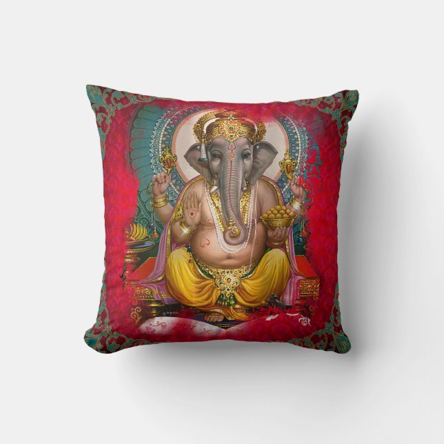 Ganesha - Kissen (Vorderseite)