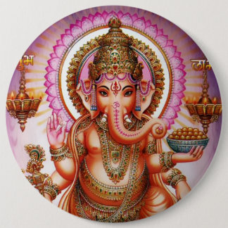 Ganesha Knopf - Version 7 Button
