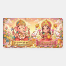 Ganesha & Lakshmi Segenswunsch für Wohlstand