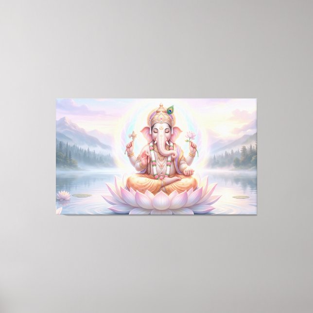 Ganesha Leinwanddruck (Vorderseite)