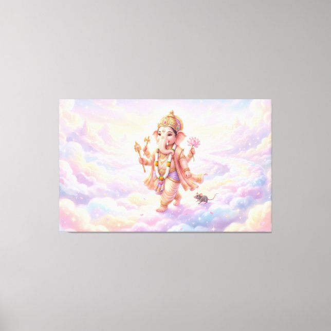 Ganesha Leinwanddruck (Vorderseite)