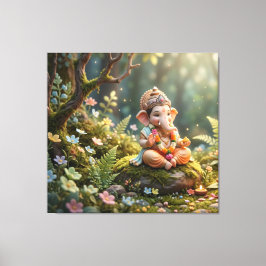 Ganesha Leinwanddruck