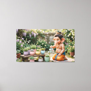 Ganesha Leinwanddruck
