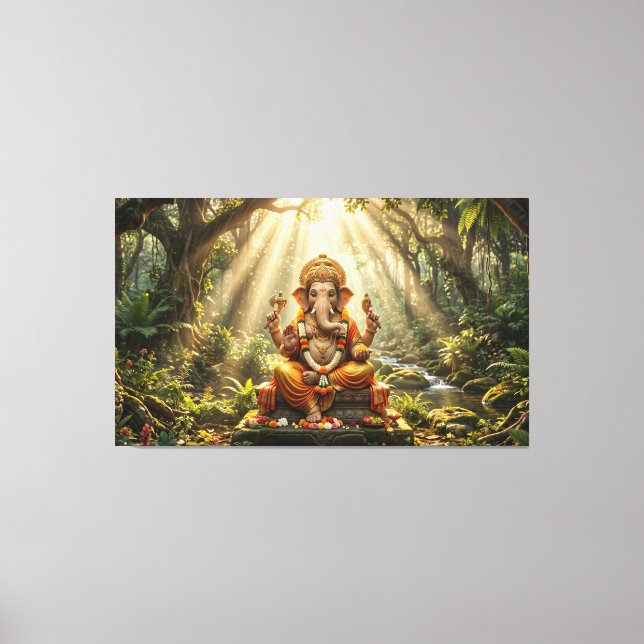 Ganesha Leinwanddruck (Vorderseite)
