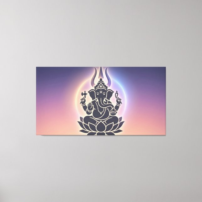 Ganesha Leinwanddruck (Vorderseite)