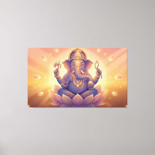 Ganesha Leinwanddruck (Vorderseite)