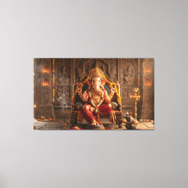 Ganesha Leinwanddruck