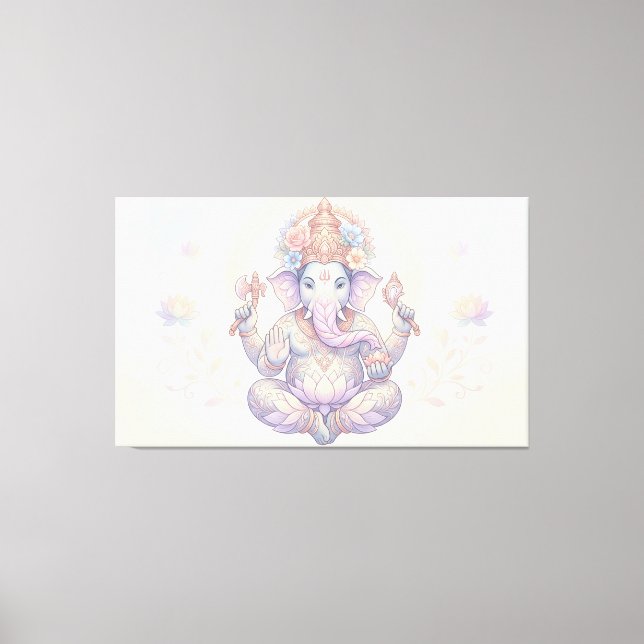 Ganesha Leinwanddruck (Vorderseite)