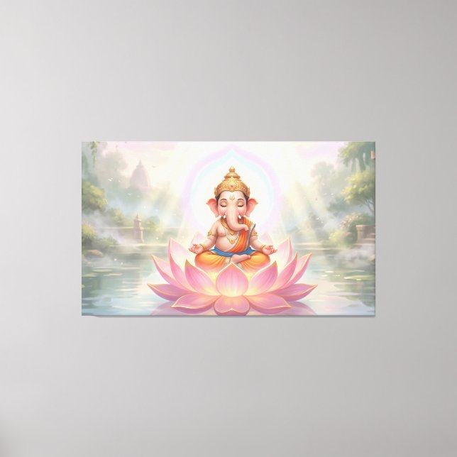 Ganesha Leinwanddruck (Vorderseite)