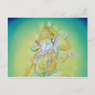 Ganesha Luv Postkarte