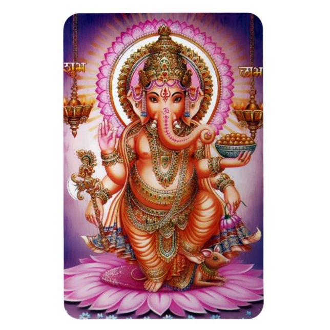 Ganesha Magnet - Version 7 (Vertikal)