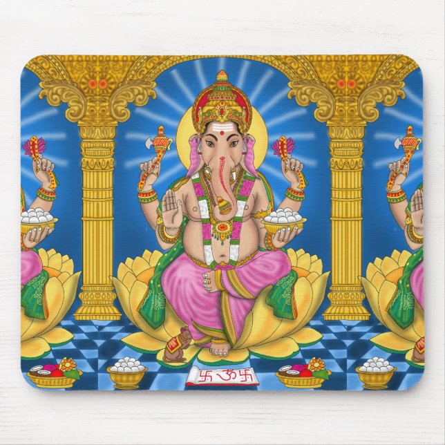 Ganesha Mouse Pad Mousepad (Vorne)