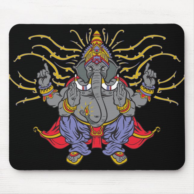 Ganesha Mousepad (Vorne)