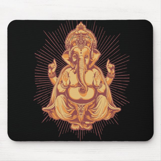 Ganesha Mousepad (Vorne)