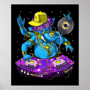 Ganesha Music DJ Poster