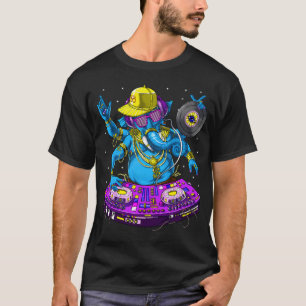 Ganesha Musik DJ T-Shirt