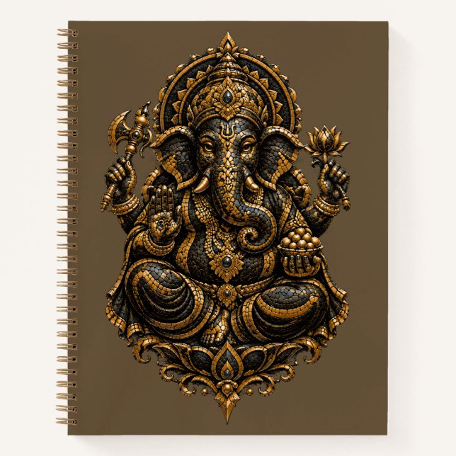 Ganesha Notizbuch (Vorderseite)